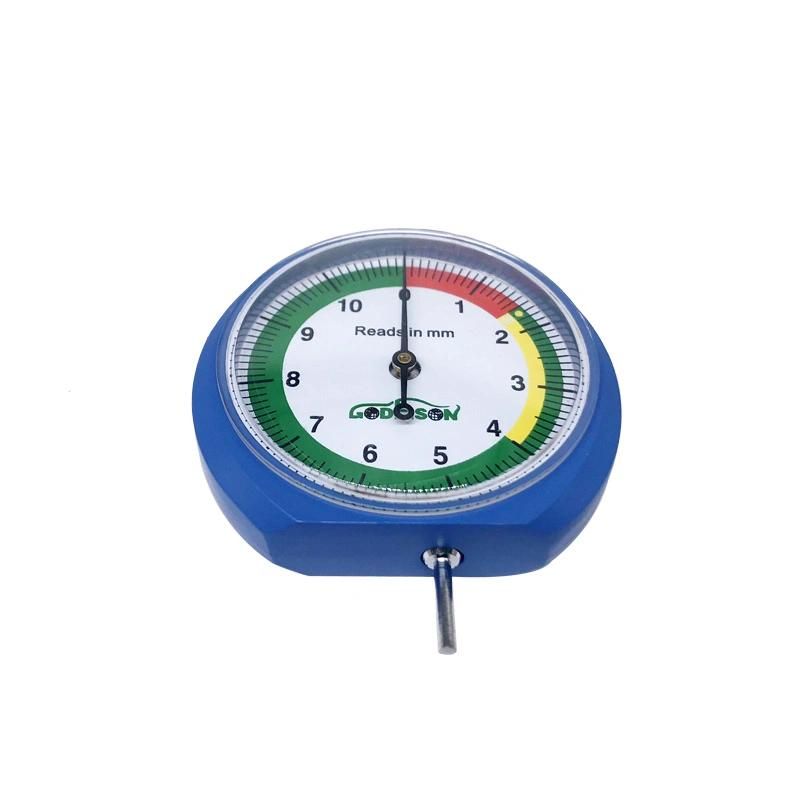 Dial for Easy Display Tire Tread Depth Gauge Ruler for Car Truck All Vehicles