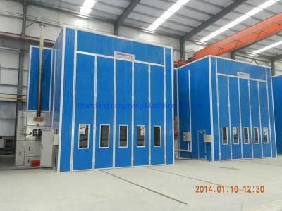 Large Spray Booth Truck Spray Paint Booth with Diesel Heating System
