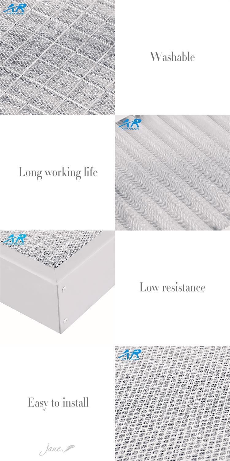 Sturdy Package Metal Mesh Pre-Filter for Air Conditioning Filter System