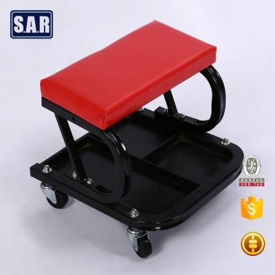 Adjustable Garage Auto Repair Shop Mechanical Rolling Tool Crawler Seat Pneumatic Adjustable Seat