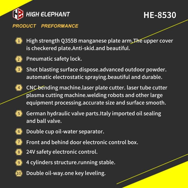 Pneumatic Safety Lock Ultra-Thin Scissor Lift