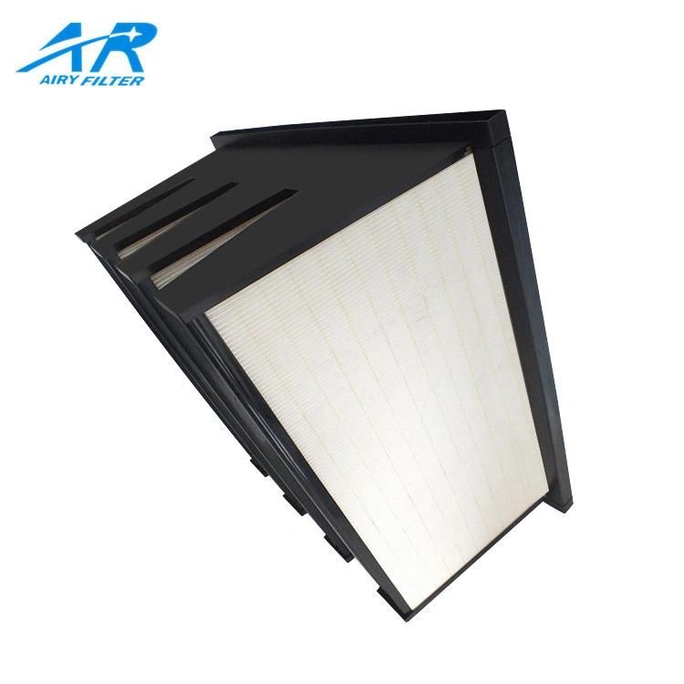 V-Bank Filters with Plastic Frame Cartridge From Chinese Supplier