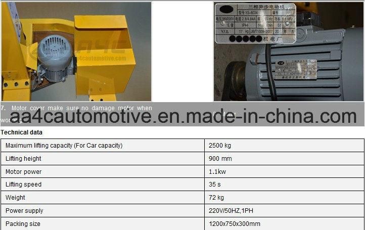 Screw Type Mini Lift AA-Ml2.5