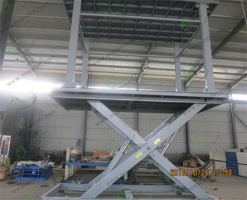 Hydraulic Garage Car Parking Elevator with Double Deck