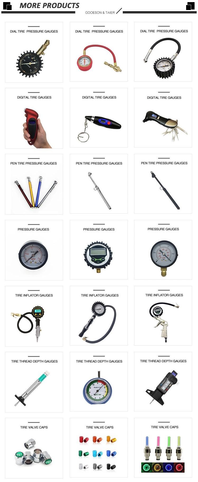 Customized Acceptable 60psi Small Size Dial Car Tire Pressure Gauge