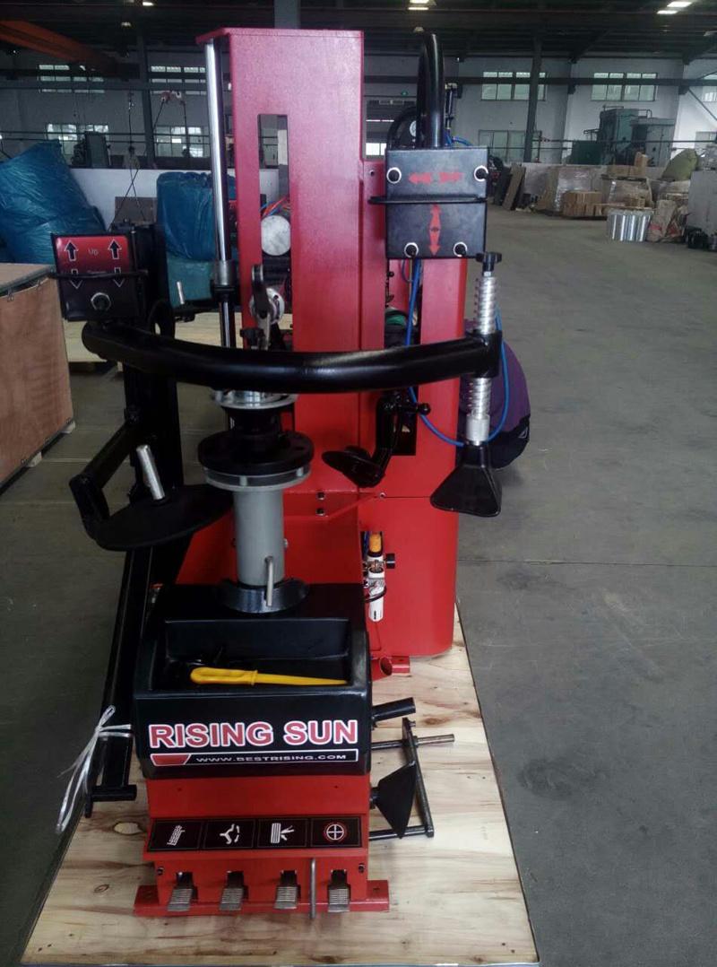 Automatic Leverless Hydraulic Tyre Changer Machine with Helper Arm