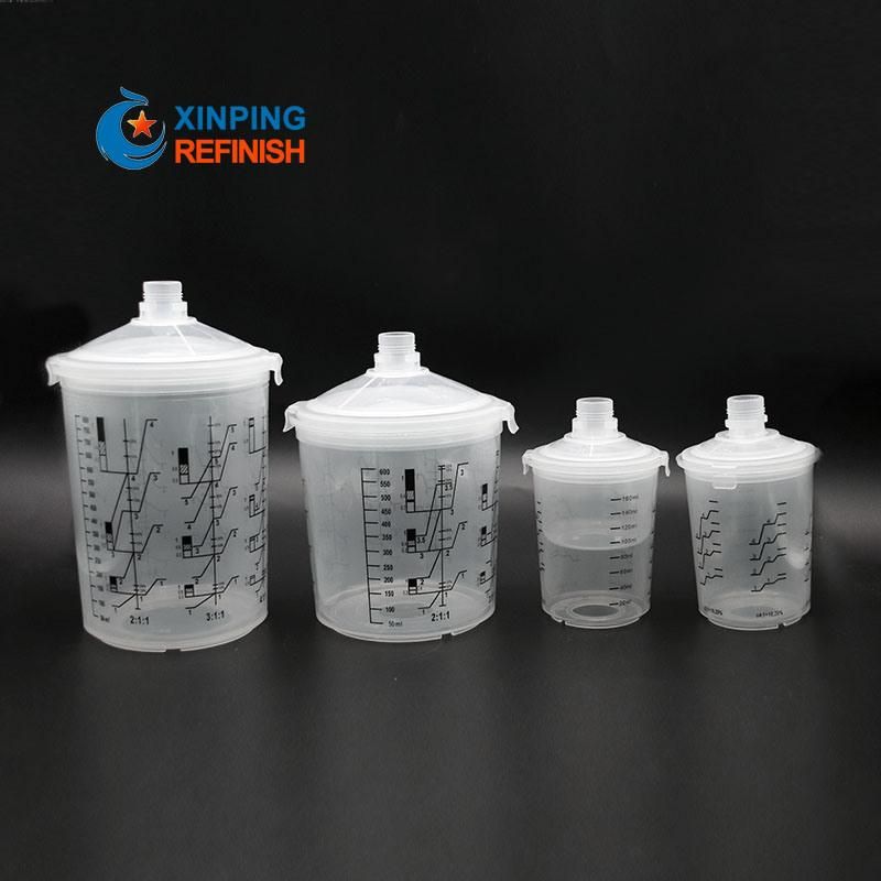 Good Quality Car Repair 800ml Disposable Plastic PP Paint Mixing Cup