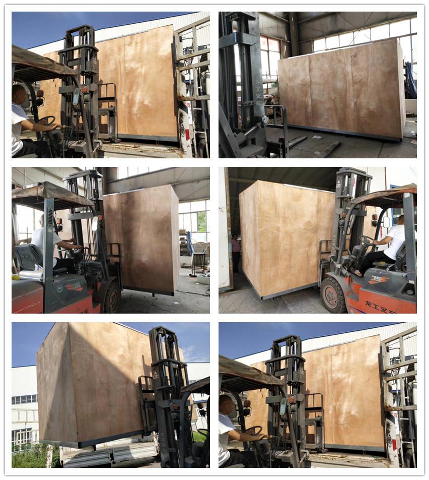 Automotive Spray Booth with Diesel Burner and Heat Insulation Panel