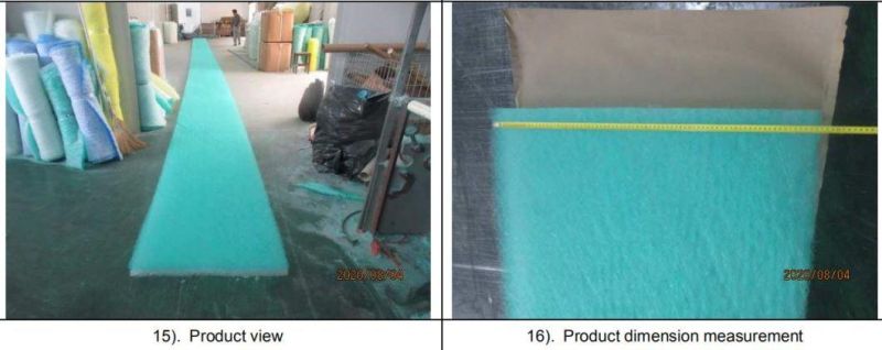G3 G4 Floor Spray Painting Stop Fiberglass Paint Booth Filter