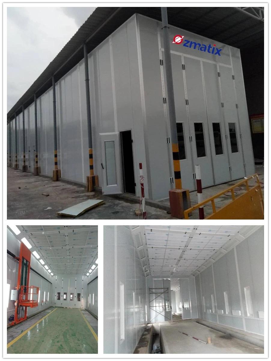 Infrared Heating System Spray Bake Paint Booth Car Automotive Spray Booths Room CE Approve Custom