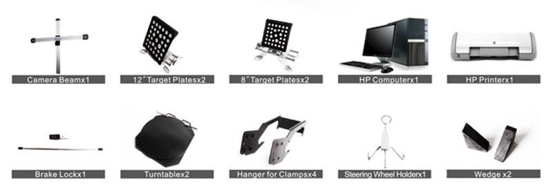 3D Wheel Aligner Alloy Wheel Repair Equipment