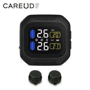 Careud External Motorcycle TPMS, Motorbike Tyre Pressure, Supoort OEM and ODM