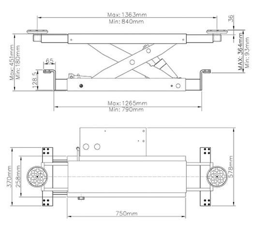 2.2T High Quality Manual Pump Jack (J5H)