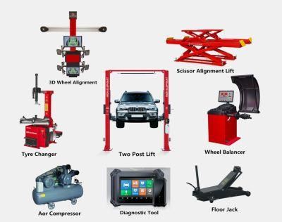 3D Wheel Alignment/2 Post Car Lift/Tire Changer/Scissor Lift/Garage Equipment/Auto Diagnostic Tool