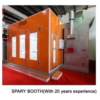 Diesel Heating System Car Paint Booth with Exhaust Fan Garage Equipment for Spray Booth