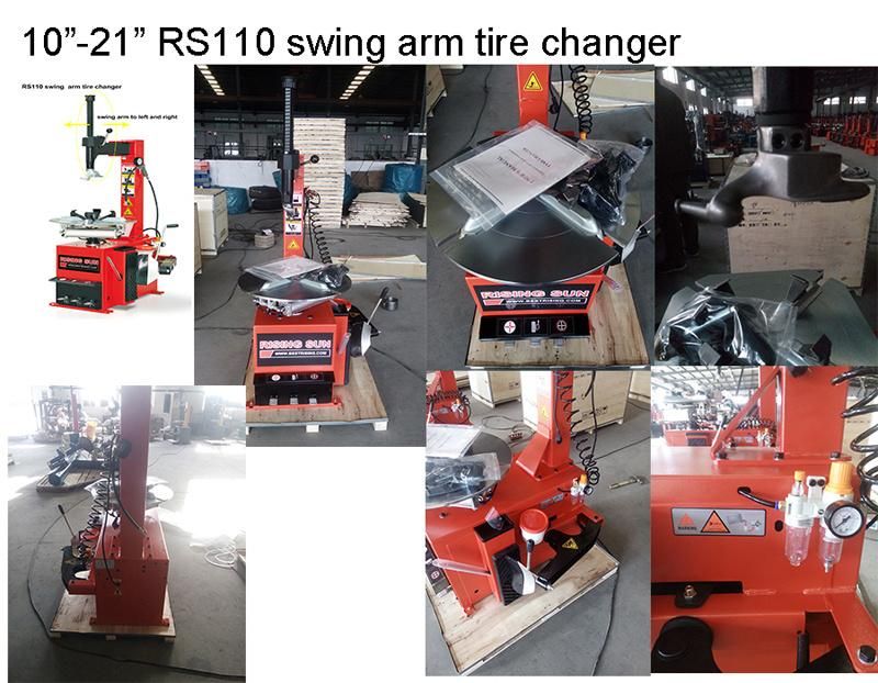 Car Workshop Equipment Swing Arm Tire Changer with Ce