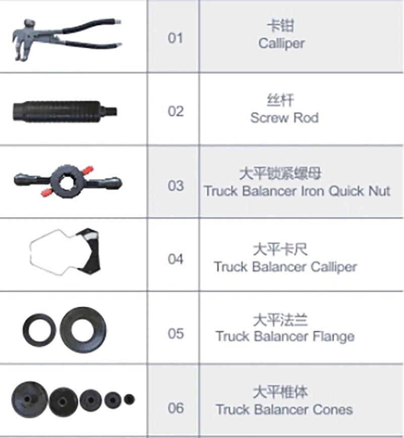 Ce Approved Truck Tire Balancer Machine for Garage Equipment