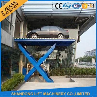 Electric Auto Car Scissor Lift Elevator to Private Home