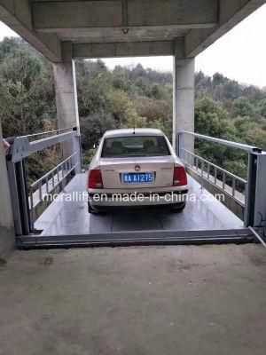 Four Post Hydraulic Car Parking Lift for Home Use