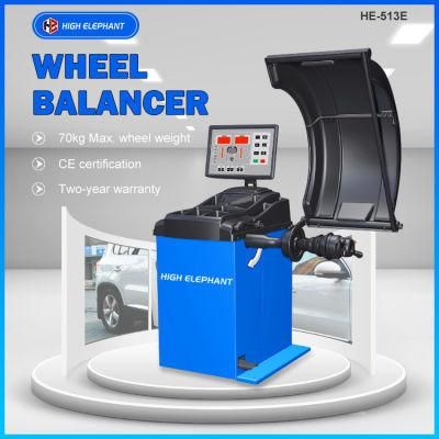 Automatic Start Wheel Balancer with LED Lighter
