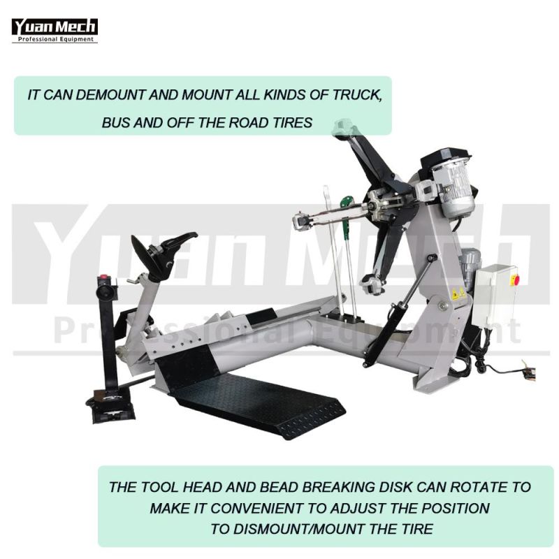 Tyre Changing Machine Truck Tire Service Equipment for Workshop