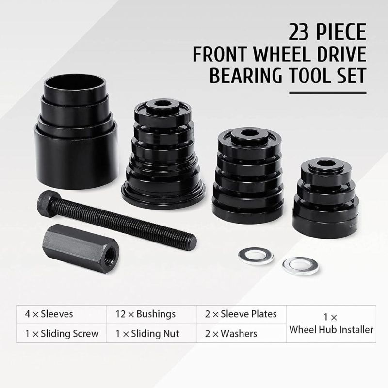 Viktec Car Repair Auto Tool Wheel Bearing Press Tool Kit (VT01021)