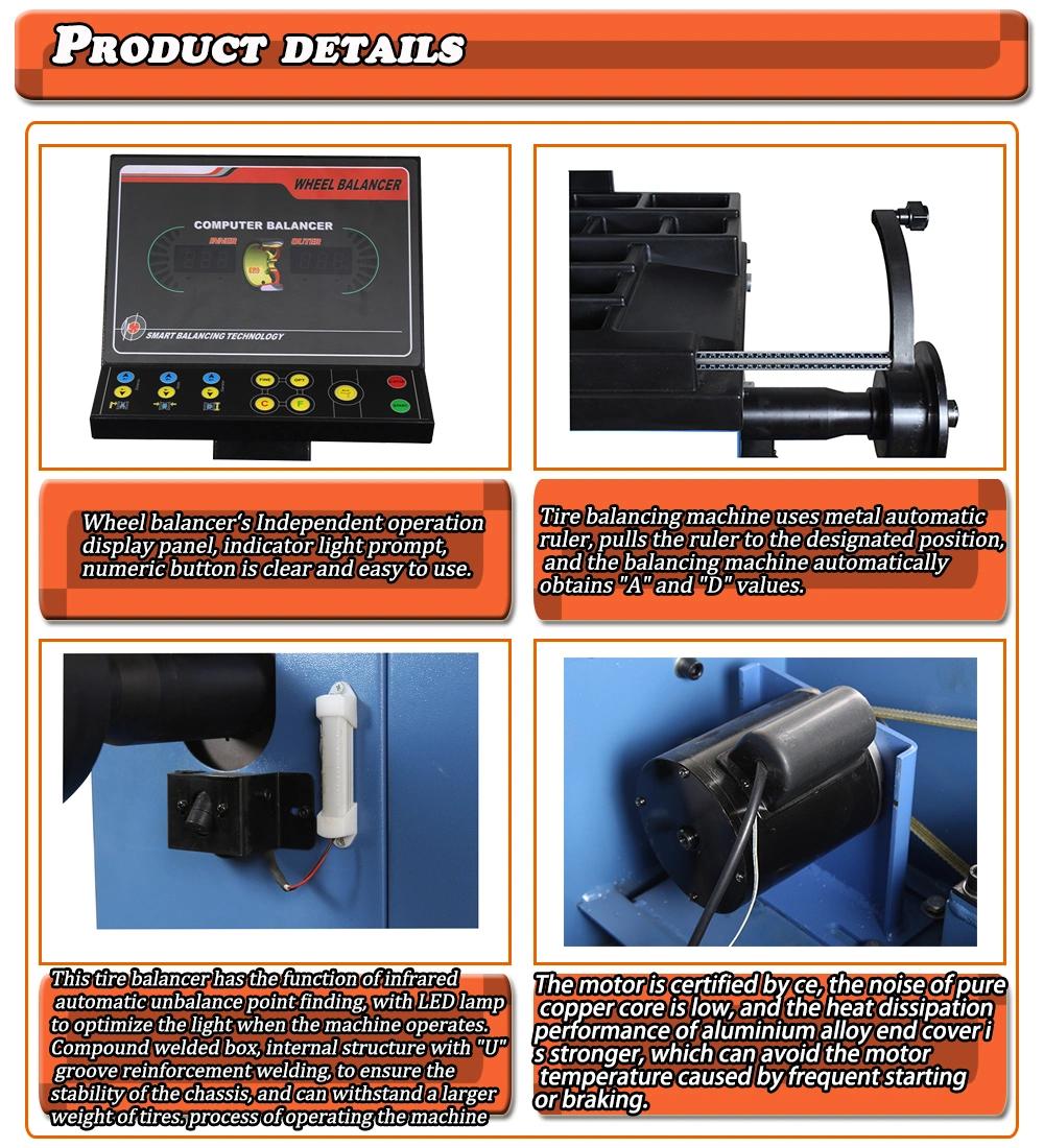 Yingkou Jaray Automatic Tire Balancer, Intelligent Computer Identification Tire Balancer with CE Certified