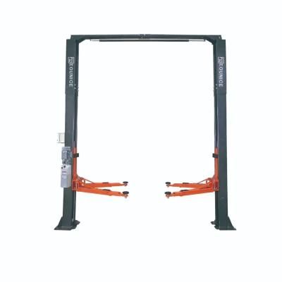 Equipment Vehicles Clear Floor Hoist Hydraulic Auto Two Post Car Lift / Passenger Elevator