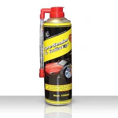Captain 500ml Tyre Sealant and Inflator Spray for Tire Care Repair