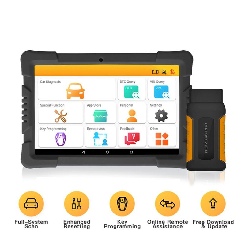 9.6 Inch Tablet Computer Car Diagnostic Scanner, Bigger Screen with Smooth Operation Professional Diagnostic Tool for Car