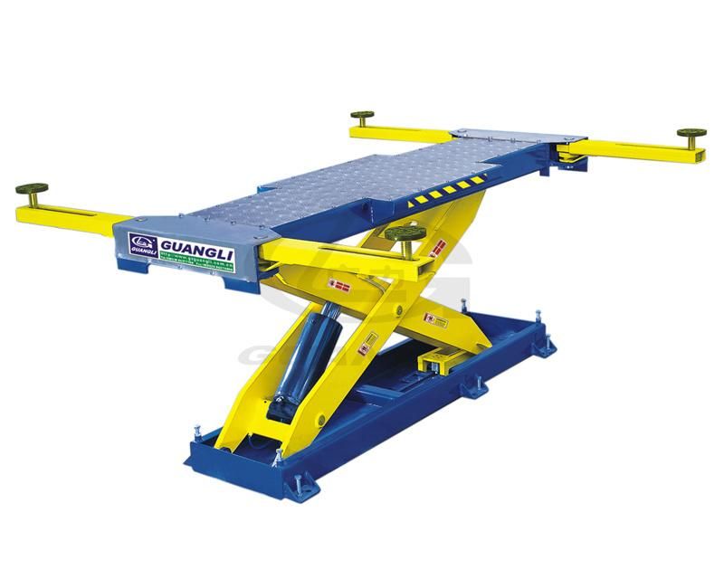 220V Vehicles Equipment Scissor Car Lift for Body Repair