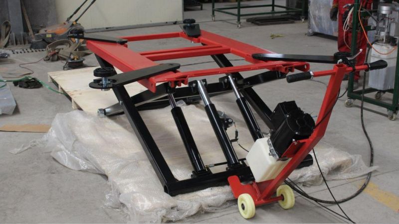 China Daxlifter Brand 3500kg Super Low Profile Double Lifting Device Car Lift