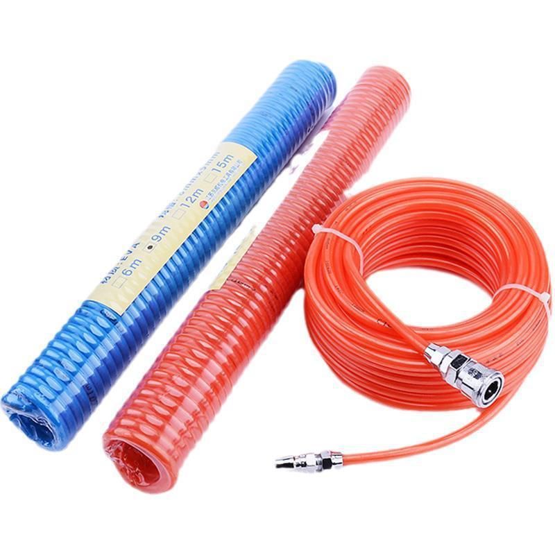 PE Spring Air Pipe with Connector with High-Quality PE TPU Raw Materials