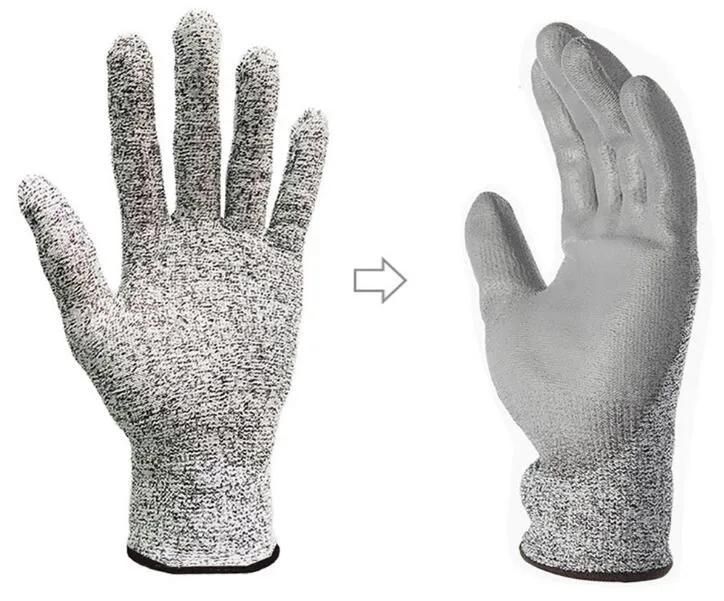 Anti-Abrasion Hppe Cut Resistant Safety Car Protective Glove S/M/L/XL