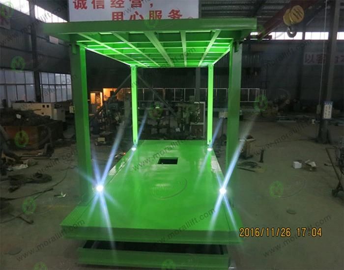 Garage Invisible Parking Double Deck Car Lift