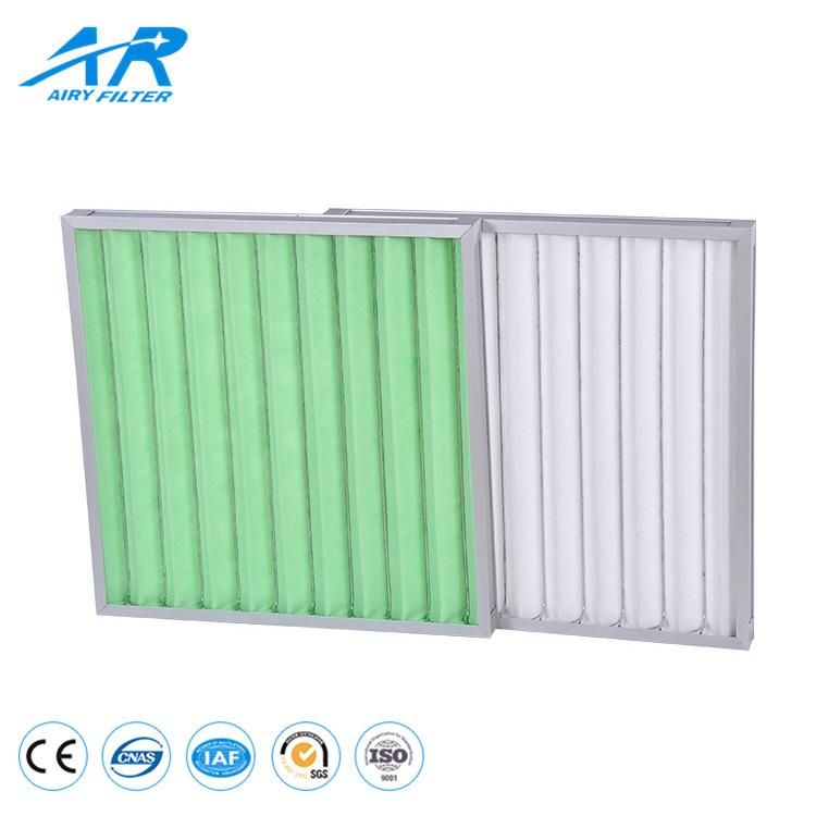 Washable Pleated Pre Panel Filter Spray Booth Filter