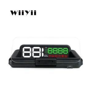 5 Inch Screen Size C500 OBD2 Hud Green White Head up Display Car LED Projector