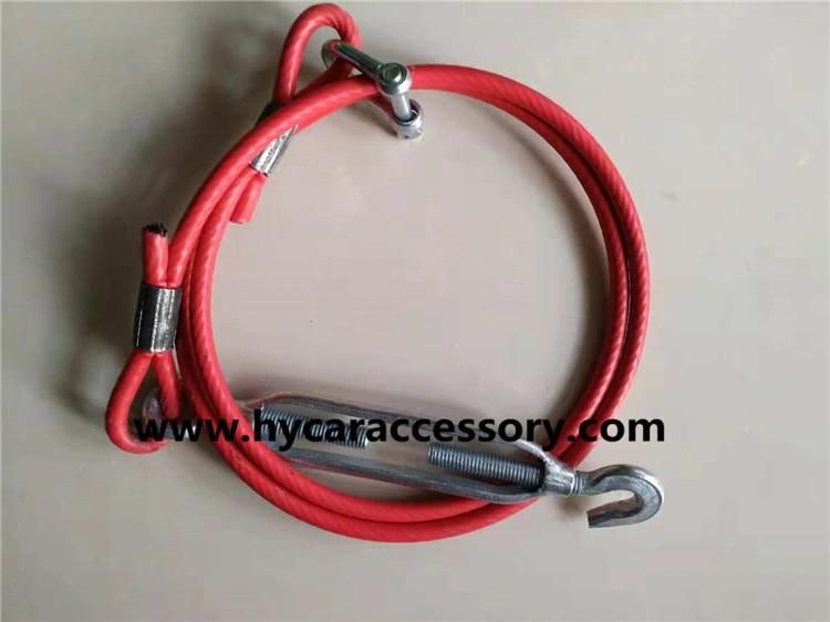 Cable Pull Line High Quality PVC Rubberized Stainless Steel Wire Rope Oily Wire Rope