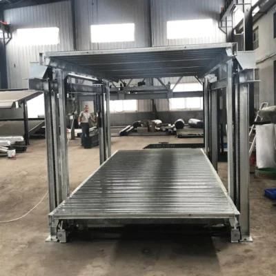 3 Level Stacker Pit Parking System Car Lift