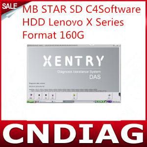 Newest 2015.09V MB Star SD C4 Software HDD Lenovo X Series Format 160g