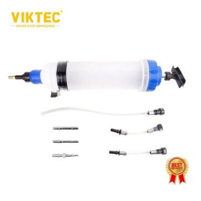 1.5L Oil Fluid Filler Extraction Syringe Fuel Extractor Insertion Transfer Pump (VT13845C)