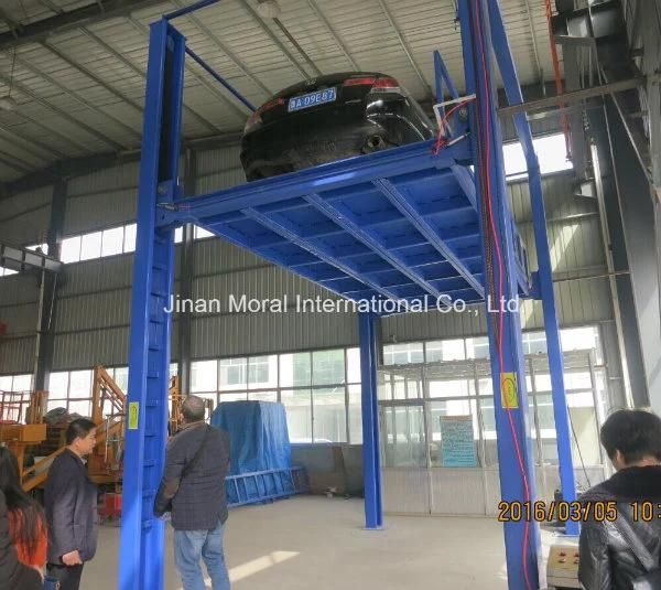 Parking Equipment Automatic Four Post Car Lift