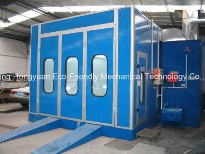 Downdraft Auto Refinish Car Spray Paint Booth for Vehicles Oven