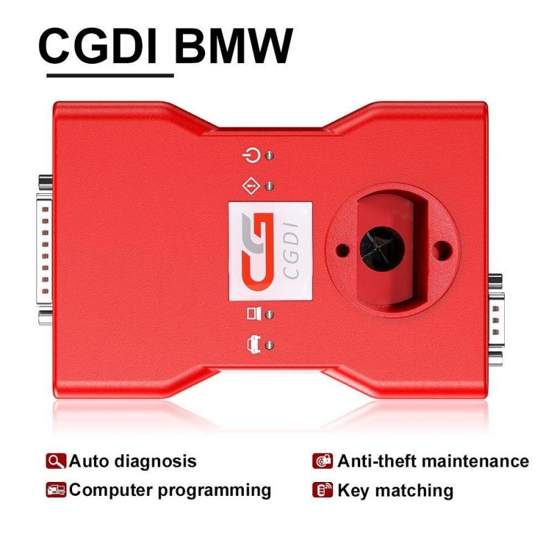 Cgdi BMW Key Programmer Full Version Total 24 Authorizations Get Free Reading 8 Foot Adapter