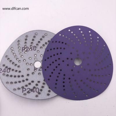 Super Quality Multi-Hole Purple Sanding Disc P240