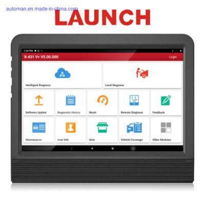 Launch X431 V+ 4.0 WiFi/Bluetooth 10.1inch Tablet Global Version 1 Year Update Online
