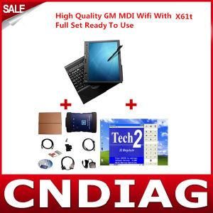 High Quality WiFi Gm Mdi Multiple Diagnostic Interface with IBM X61t Laptop Full Set Ready to Use