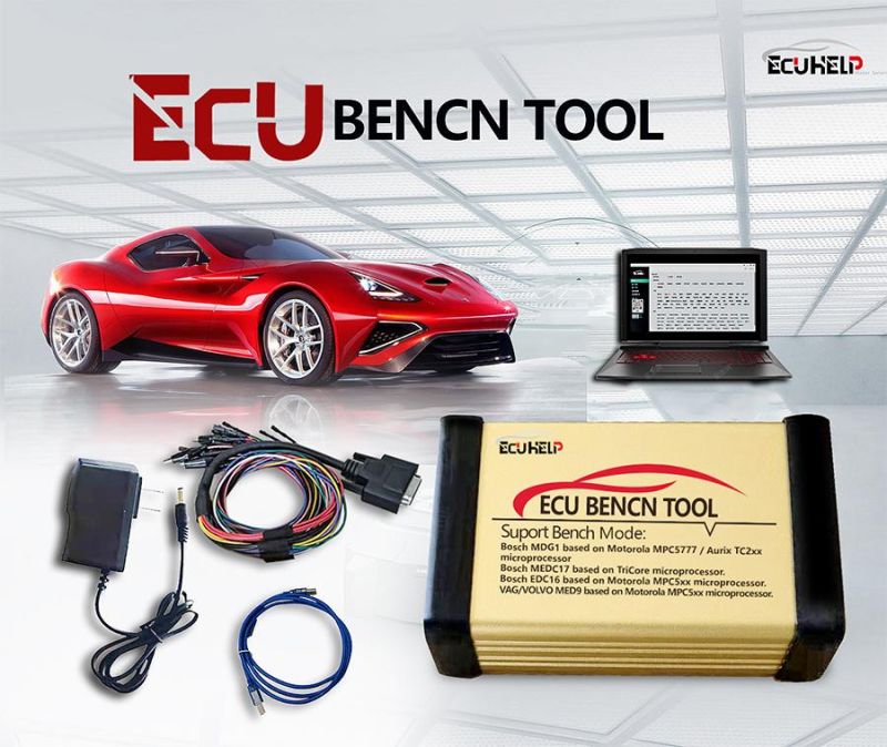 Ecuhelp ECU Bench Tool Full Version Support Bosch Medc17/Mdg1/EDC16 and VAG/Volvo Med9