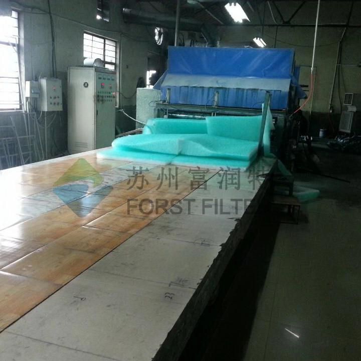 Forst Spray Paint Booth Glass Fiber Filters Manufacture Fiebrglass