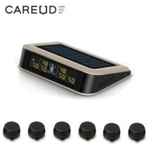 Wireless Solar Power TPMS Tire Pressure Monitoring System RV Truck TPMS with 6 Sensors for Car RV Truck Tow Motorhome Travel Trailer&Rsquor